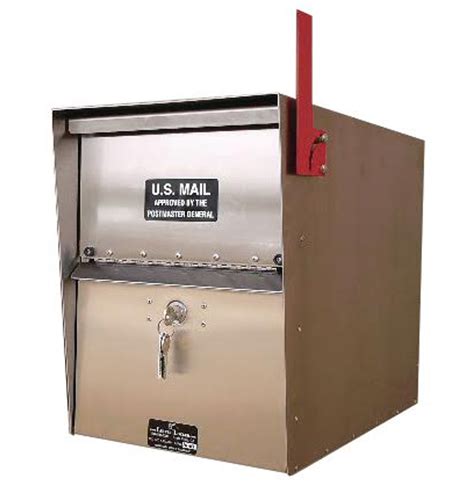 lock metal pole to box|lockable mailboxes.